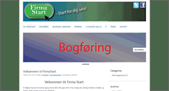 Desktop Screenshot of firma-start.dk